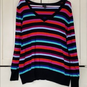 Striped sweater by Worthington